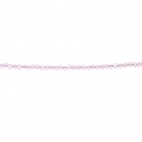 Браслет (925) агат розовый синт. бисер