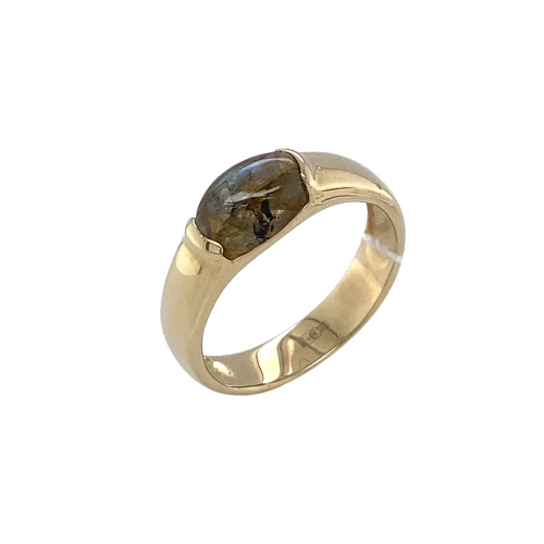 Кольцо (585 ж) лабрадорит