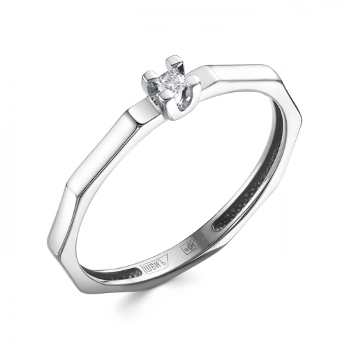 Кольцо (585 б) бриллиант